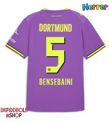 Borussia Dortmund Ramy Bensebaini #5 Tredje trøje 2026-27 Kort ærmer Borussia Dortmund Ramy Bensebaini #5 Tredje trøje 2026-27 Kort ærmer